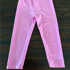 Coolibar Light Pink Kids Leggings